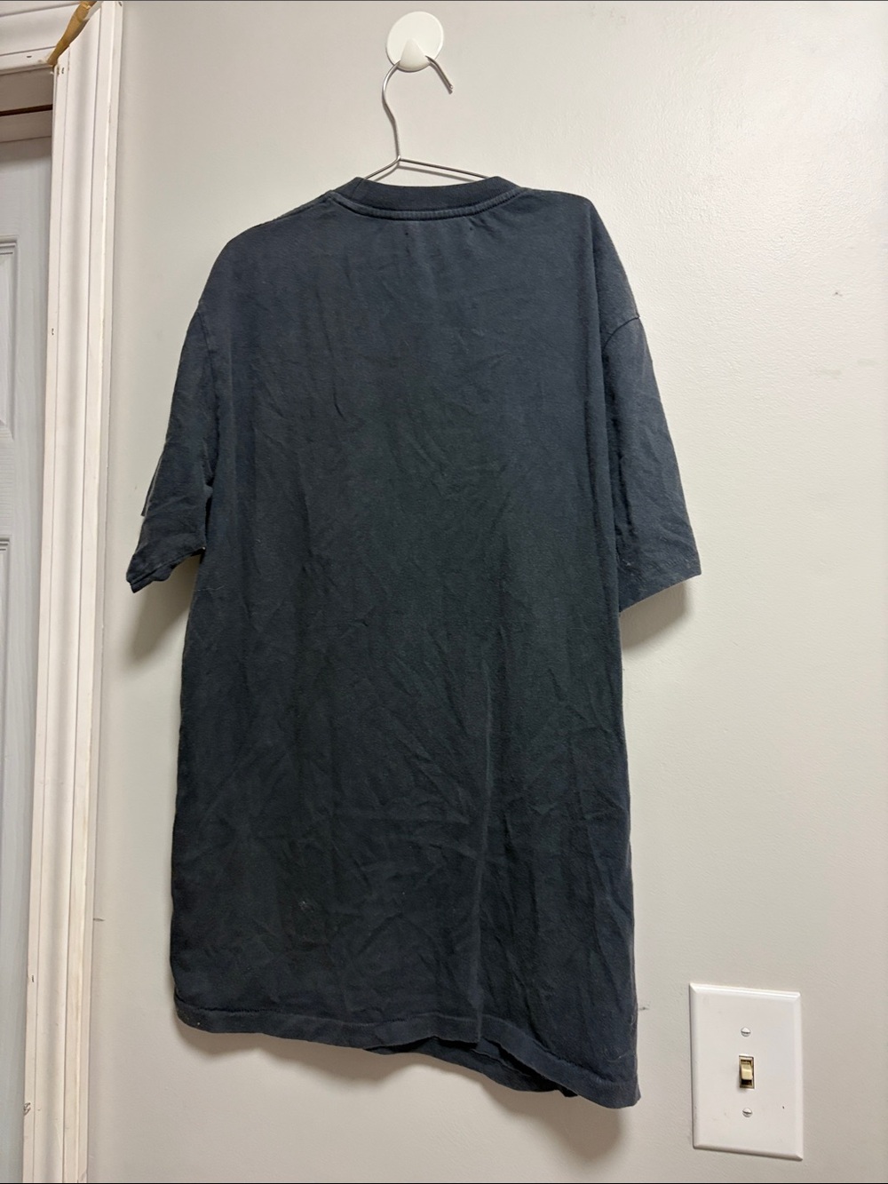 Anine Bing Black Graphic Script Tee - Picture 4 of 4